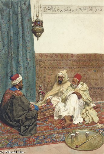 A Game Of Tavli — Giulio Rosati