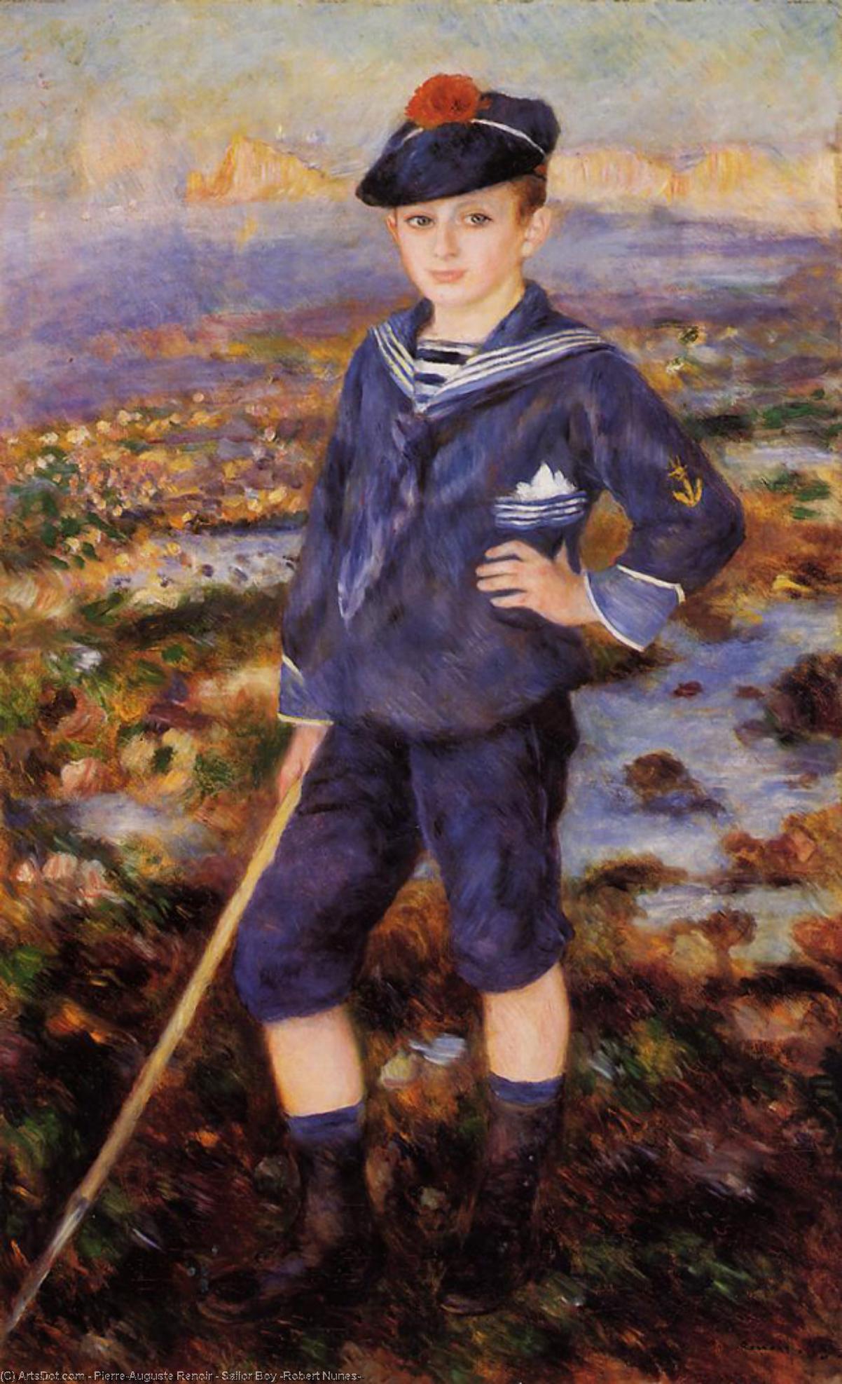 Sailor Boy (robert Nunes) — Pierre-auguste Renoir