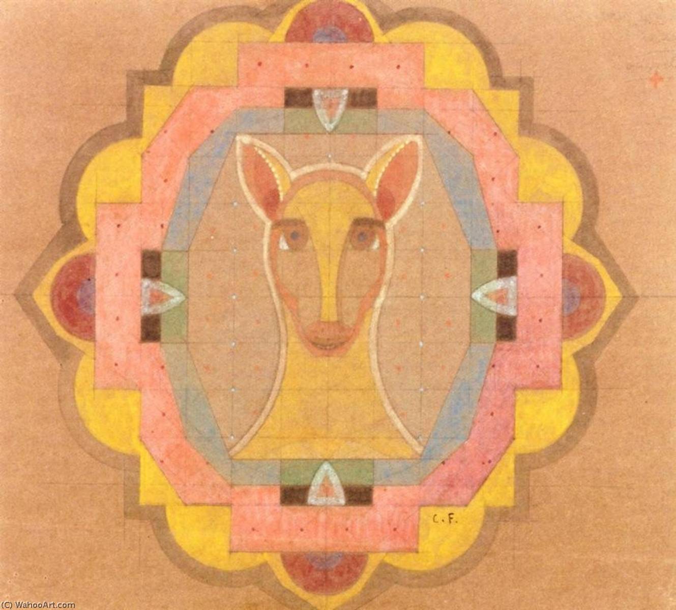 Horse's Head — Charles Filiger