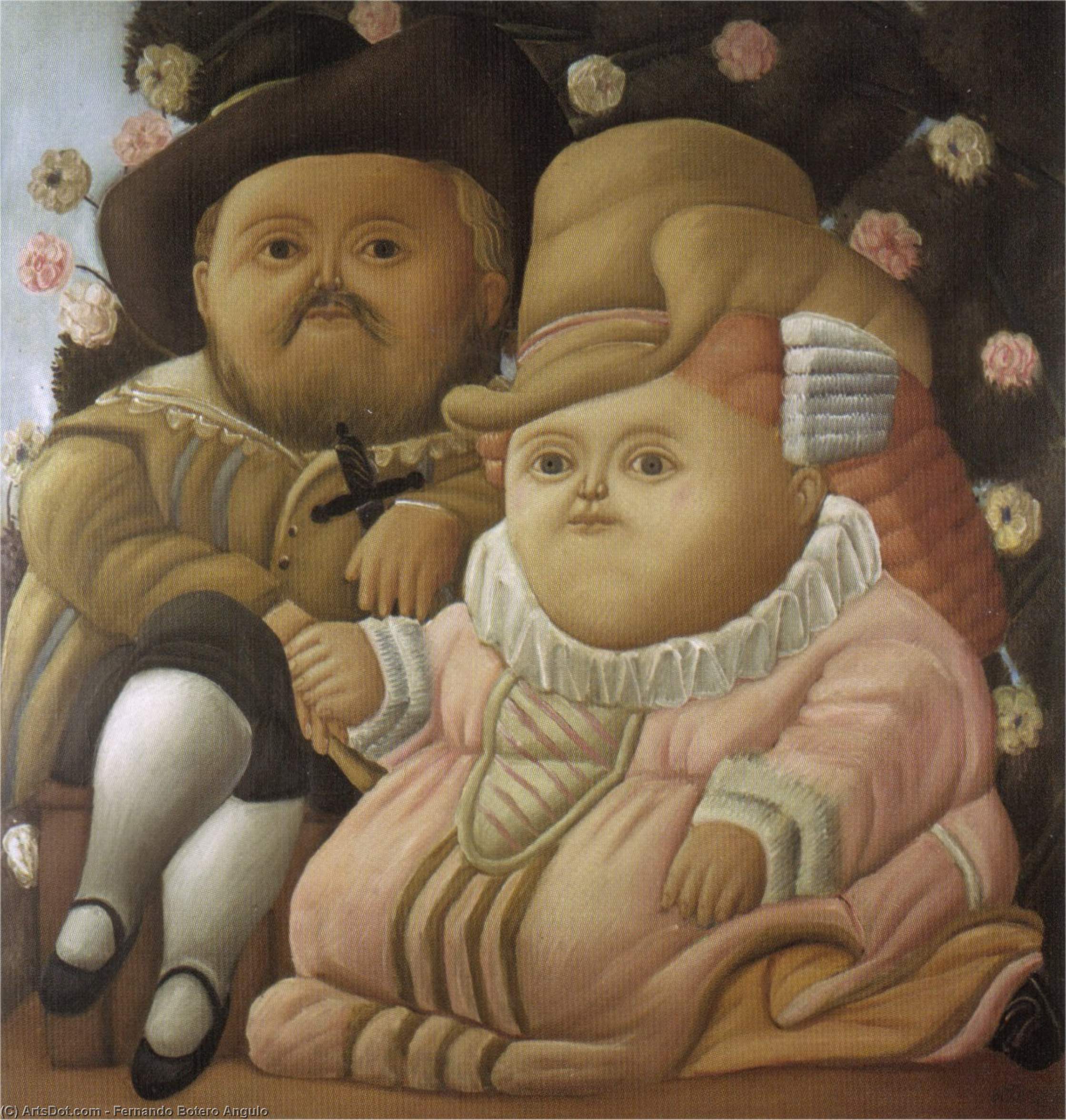 Rubens Et Sa Femme — Fernando Botero