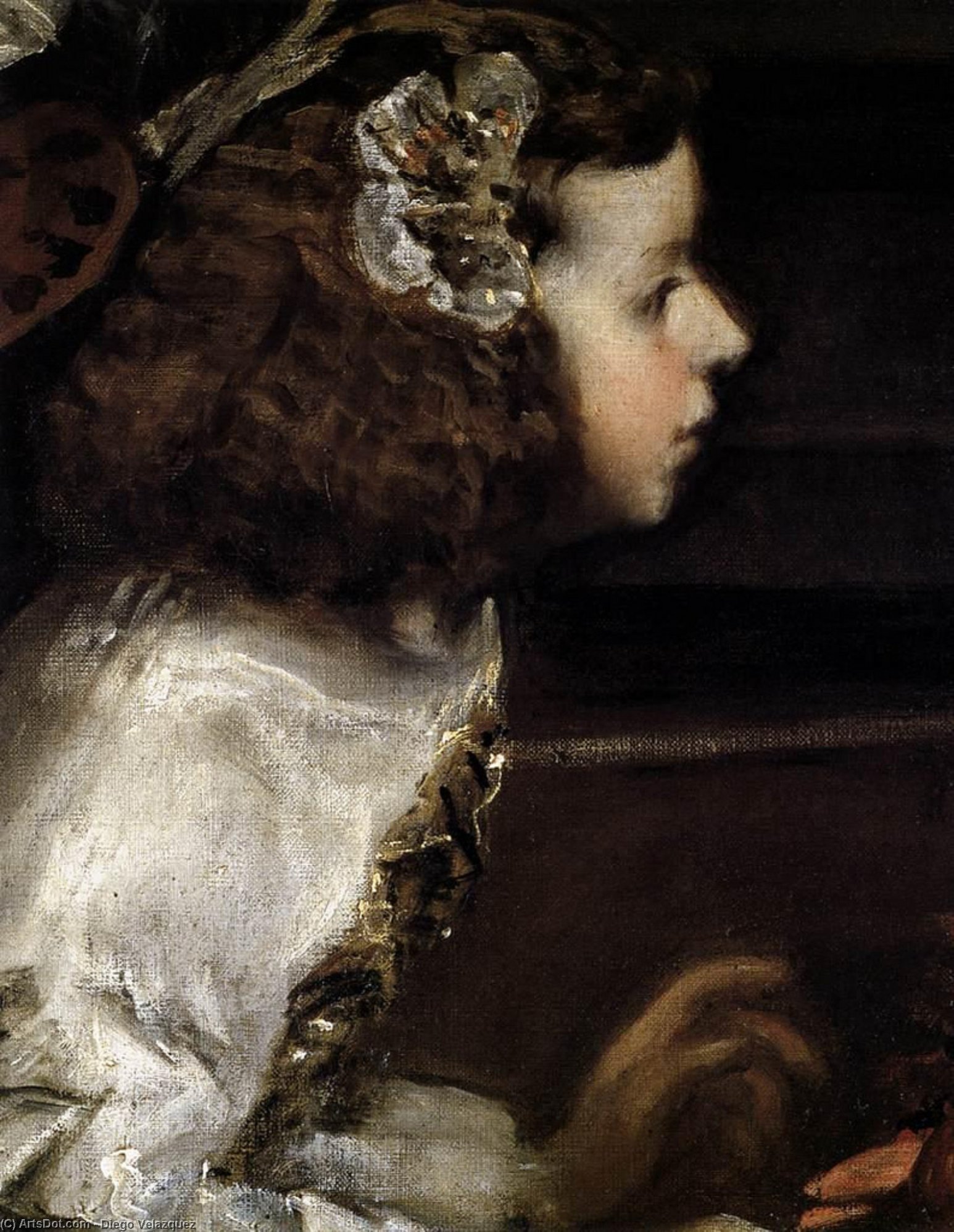 Las Meninas (detail) — Diego Velázquez