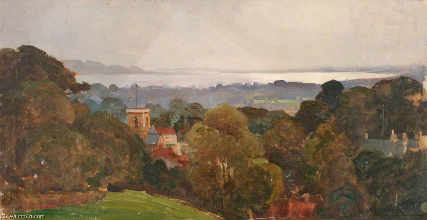 Ellington, East Yorkshire, Looking Towards The Humber — Benjamin Haughton
