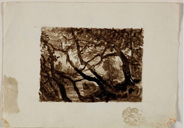 Study, Landscape 7 — Thomas Cole