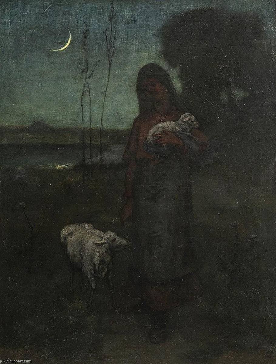 Shepherdess — Elliott Daingerfield