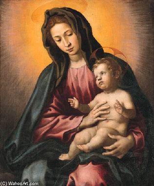 The Madonna And Child — Francesco Curradi