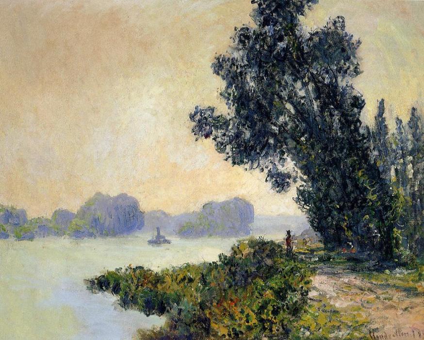 The Towpath At Granval — Claude Monet