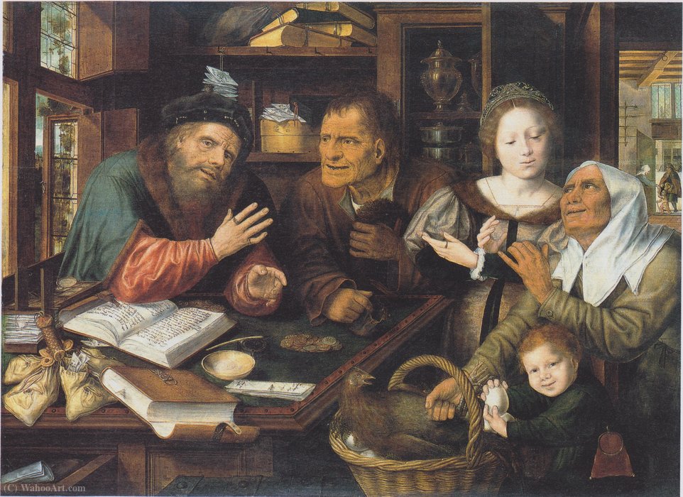 At The Tax Collector — Jan Massys
