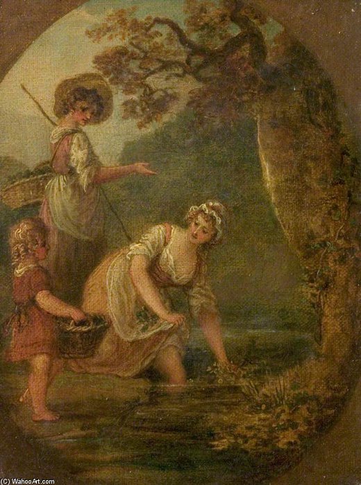 The Watercress-gatherers — William Hamilton
