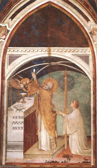 Life Of St Martin - Miraculous Mass — Simone Martini