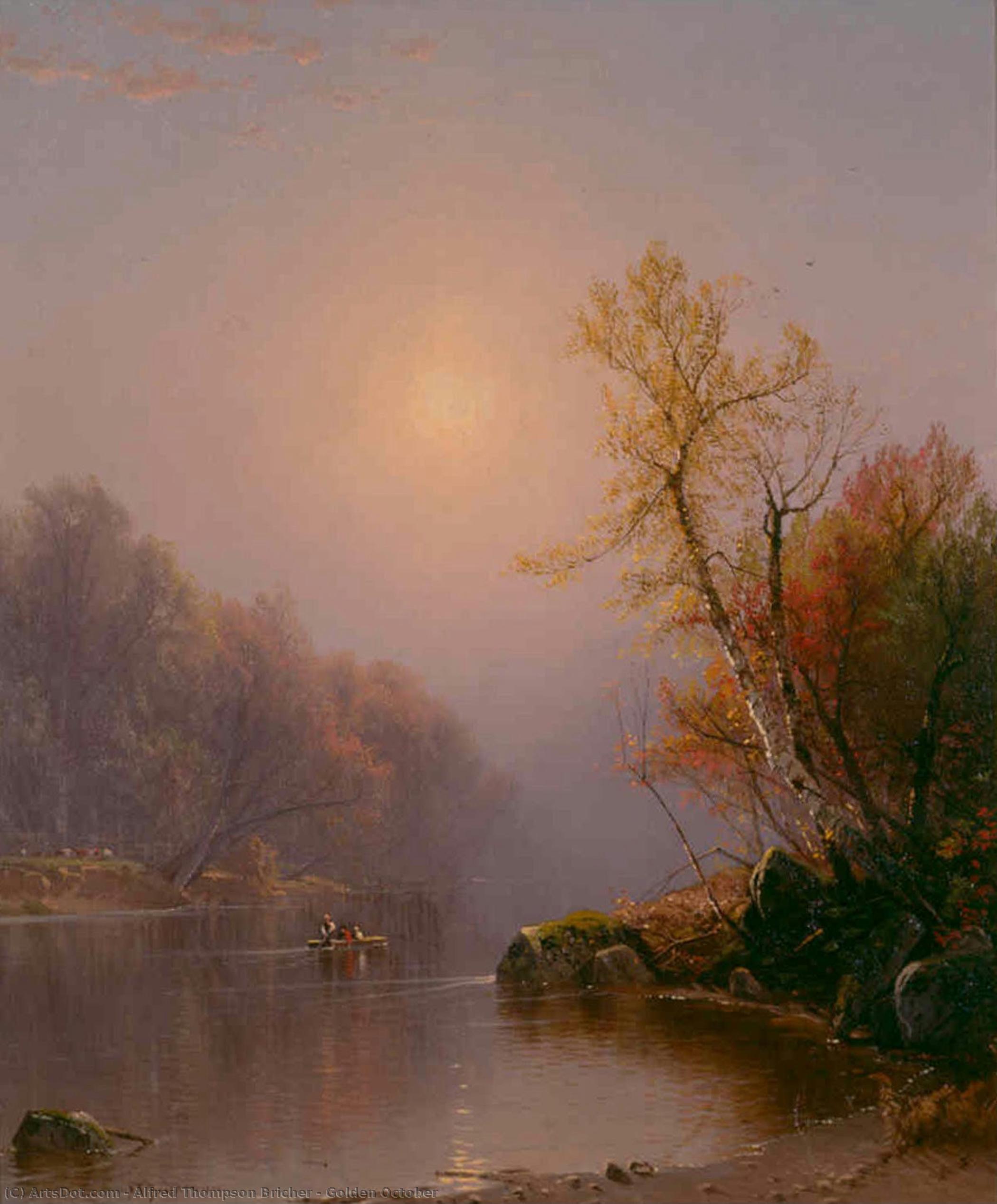 Golden October — Alfred Thompson Bricher