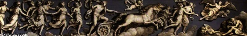 Panel From The Robert Adam Library At Audley End Representing Air — Giovanni Battista Cipriani