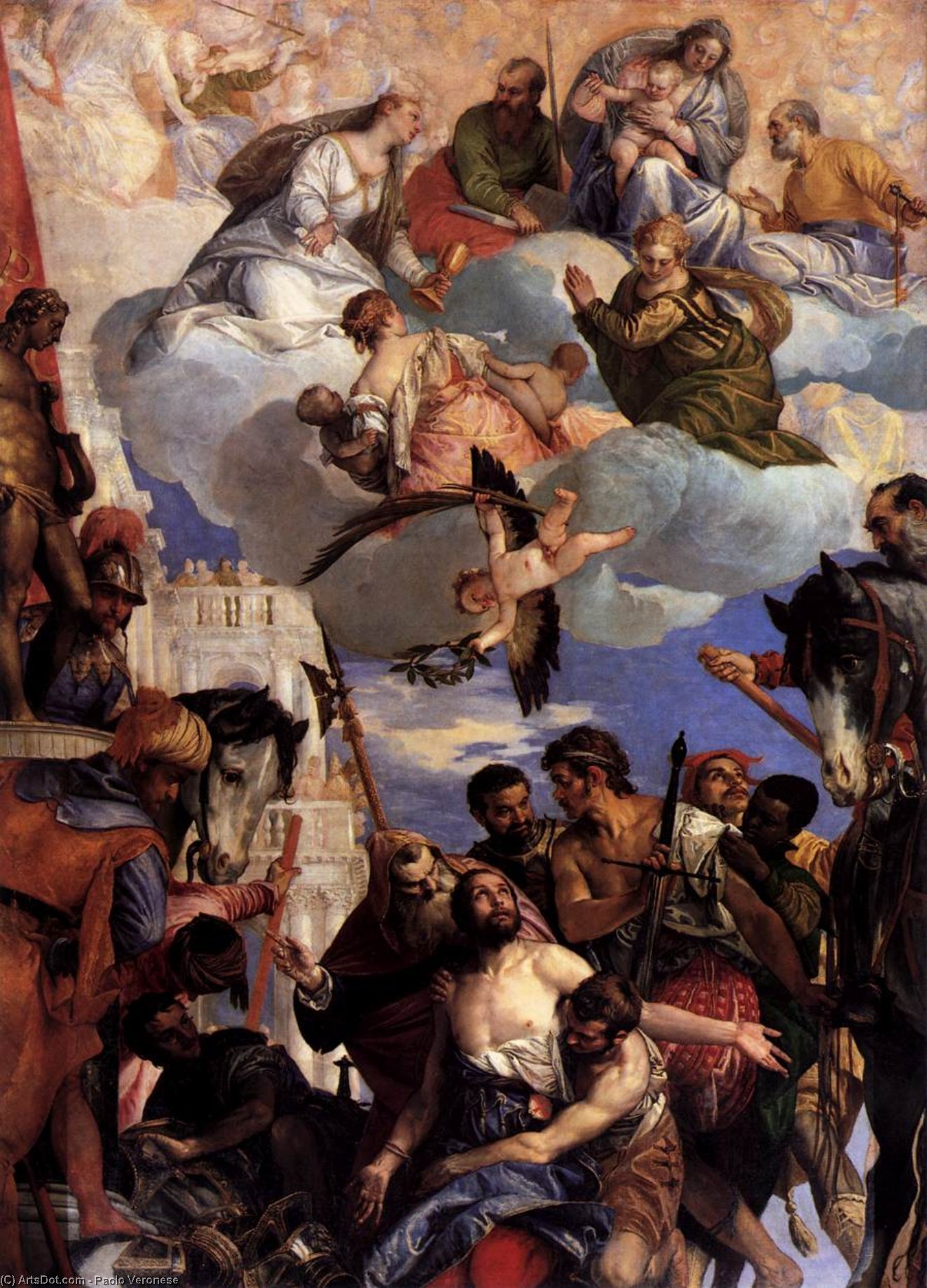 Martyrdom Of St George — Paolo Veronese