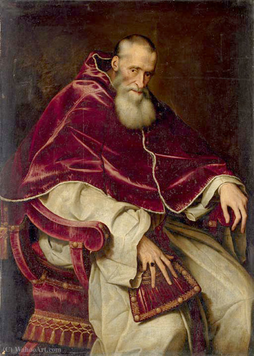 Pope Paul Iii — Scipione Pulzone