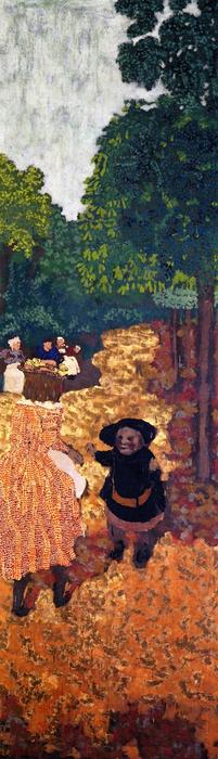 The Public Gardens - First Steps — Jean-édouard Vuillard