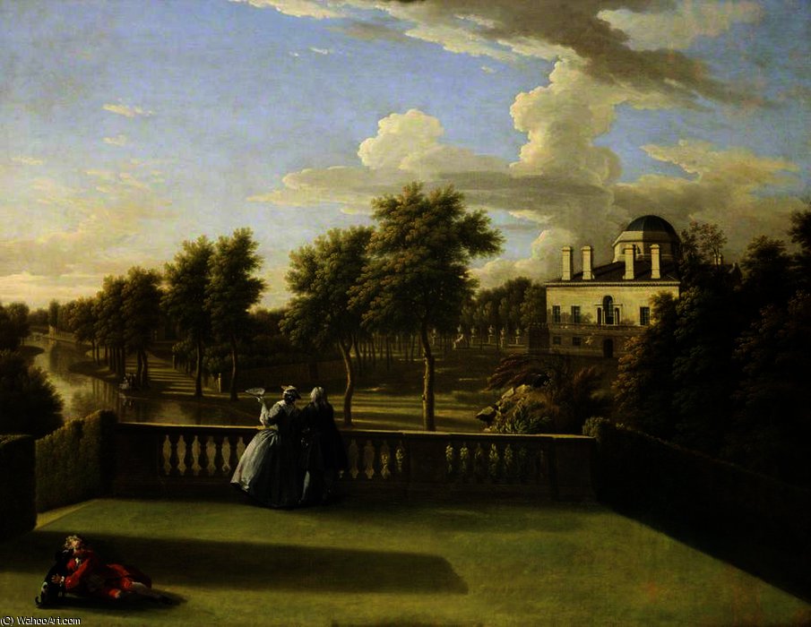 Chiswick House, Middlesex — George Washington Thomas Lambert