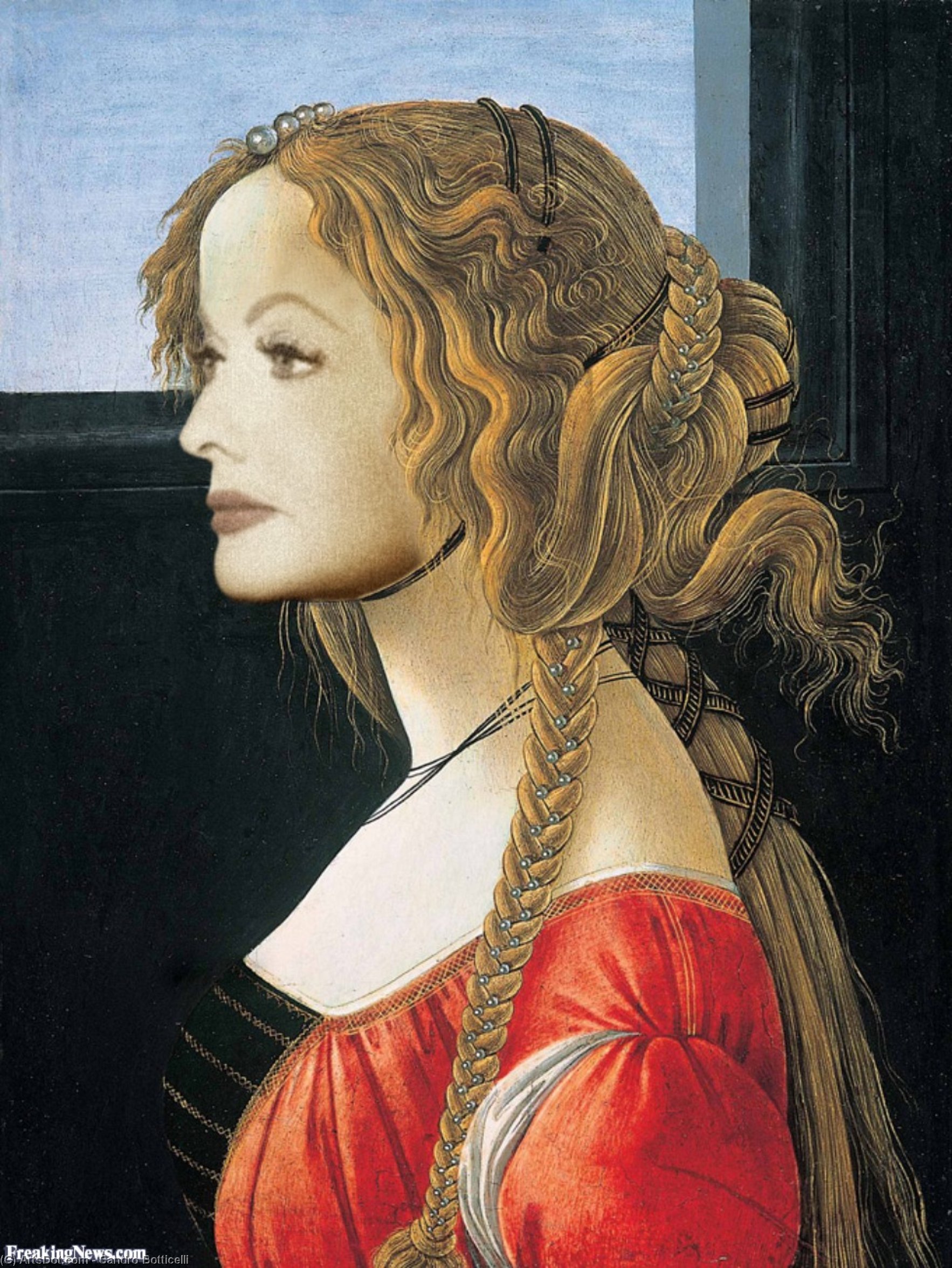 Portrait Of Simonetta Vespucci — Sandro Botticelli