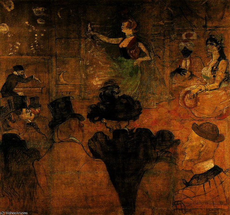 The Morisca Dance — Henri De Toulouse-lautrec