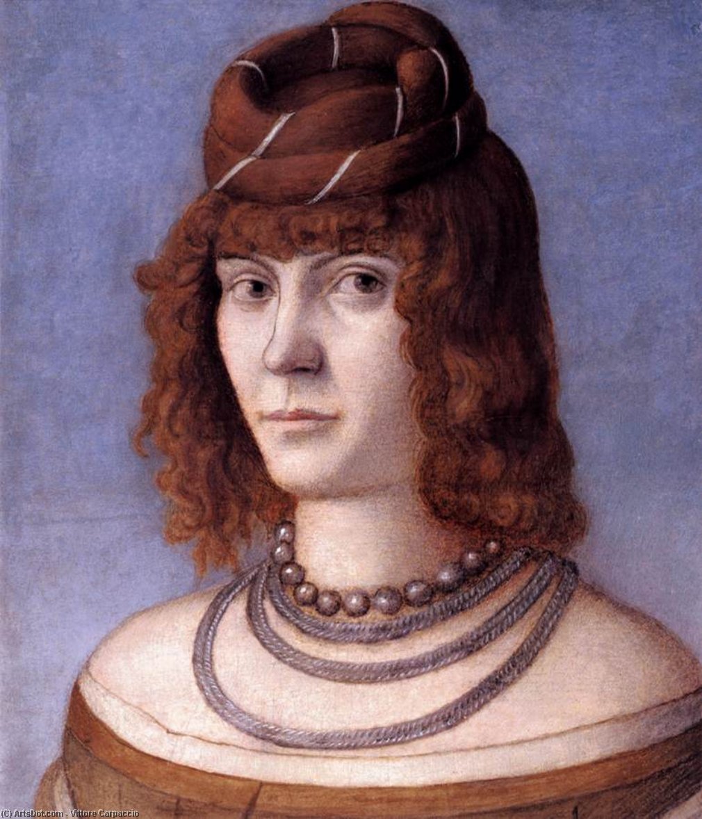 Portrait Of A Woman — Vittore Carpaccio