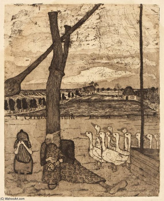 The Goose Girl — Paula Modersohn-becker