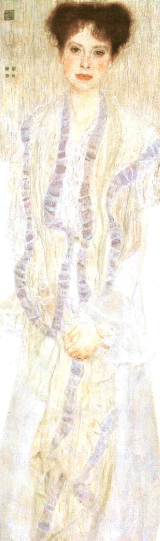 Portrait Of Gertha Felsovanyi — Gustav Klimt