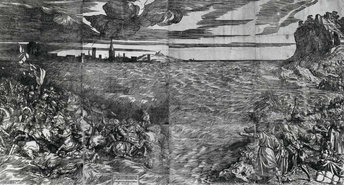 Drowning Of The Pharaoh's Host In The Red Sea — Titian
