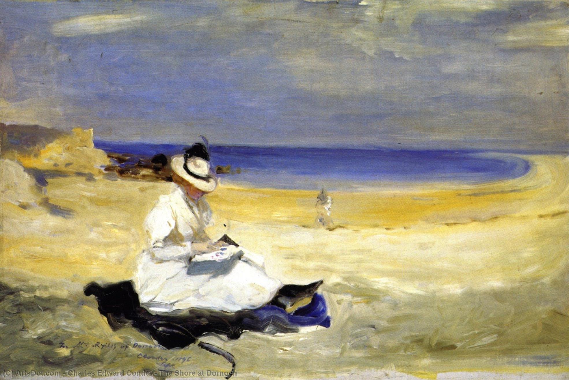 The Shore At Dornoch — Charles Edward Conder