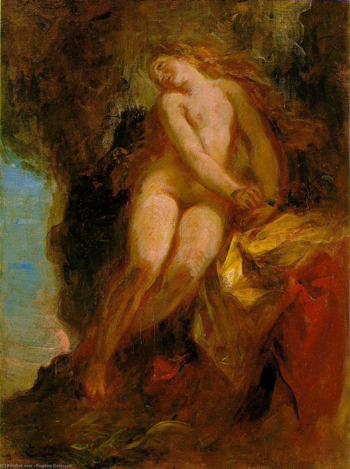 Andromeda - - — Eugène Delacroix