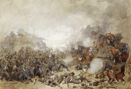 Storming Of Malakoff — Charles Samuel Keene