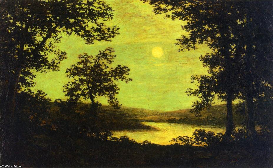Moonlight On The Columbia River — Ralph Albert Blakelock