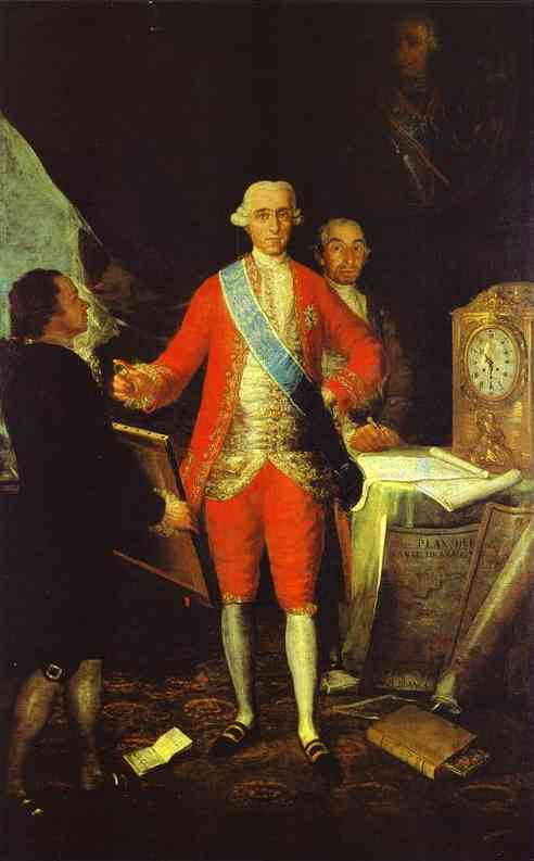 The Count Of Floridablanca And Goya — Francisco José De Goya Y Lucientes