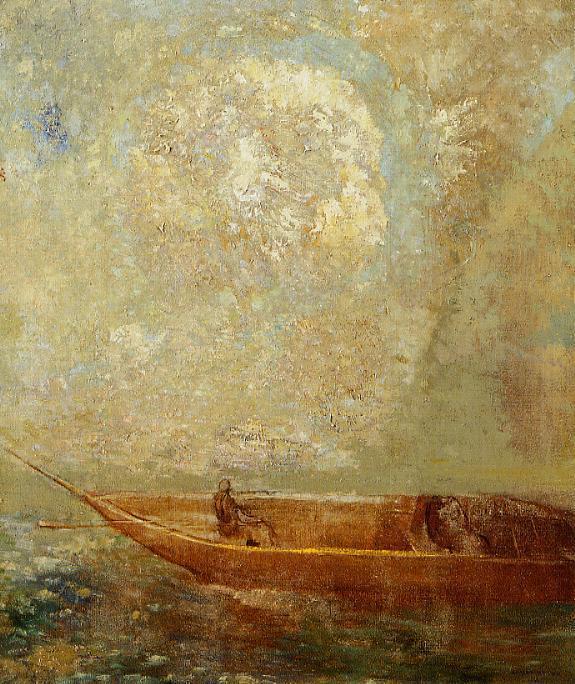 Le Barque — Odilon Redon