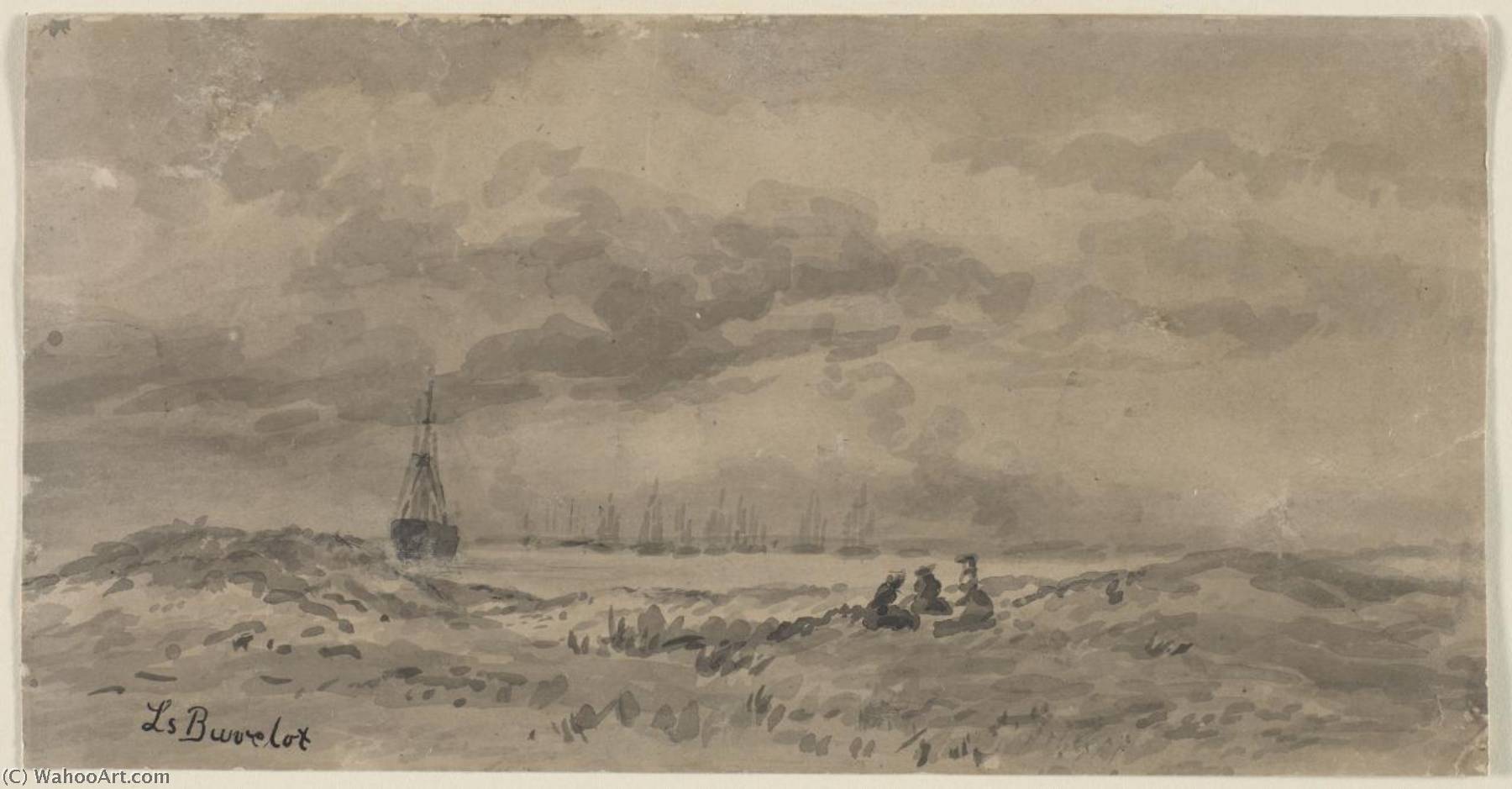 Fisherman's Bend — Abram-louis Buvelot