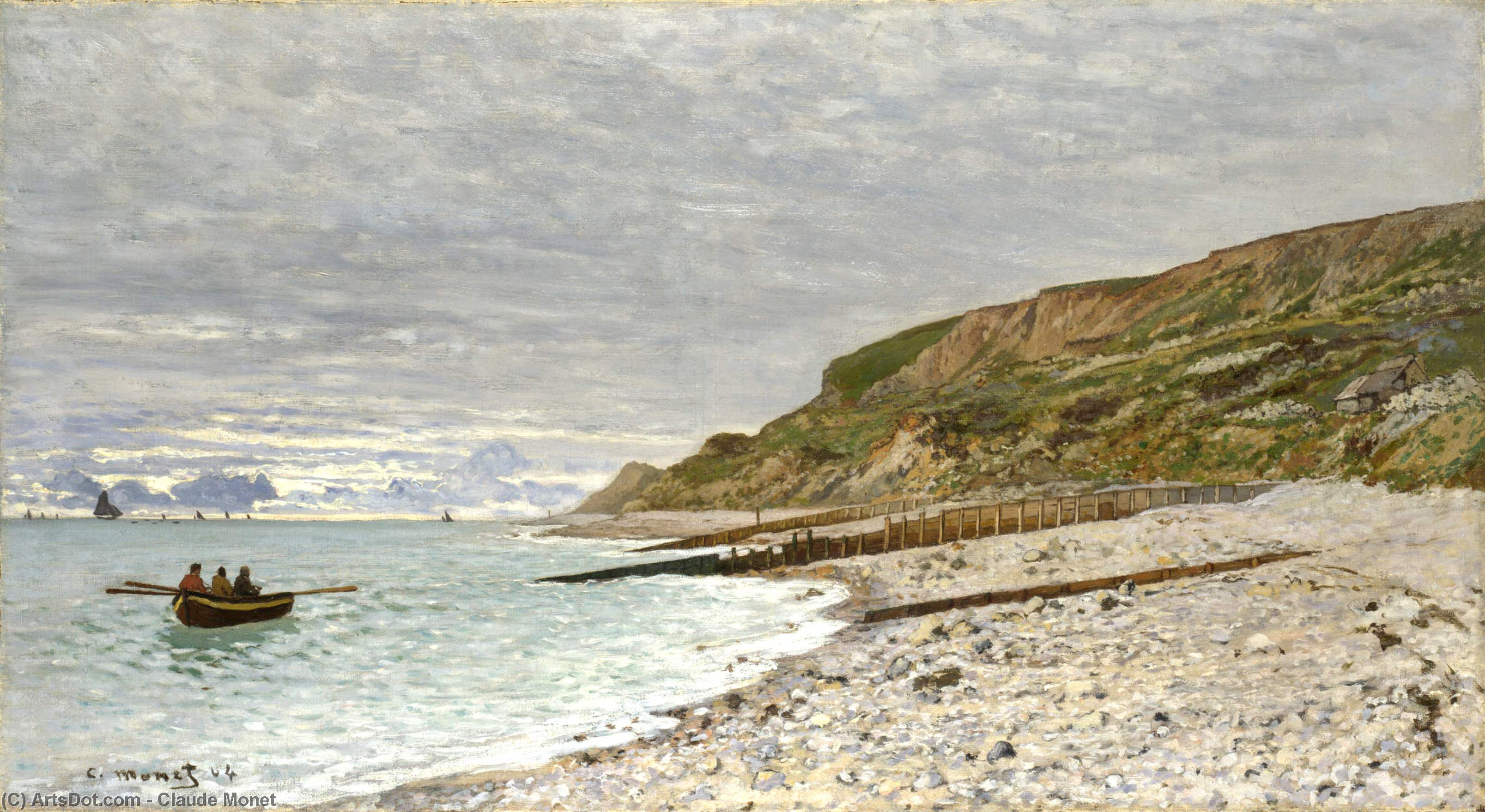 The Pointe Of Heve — Claude Monet