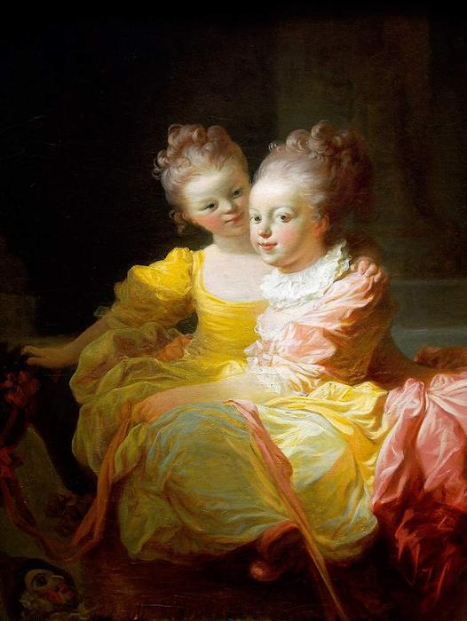 The Two Sisters — Jean-honoré Fragonard