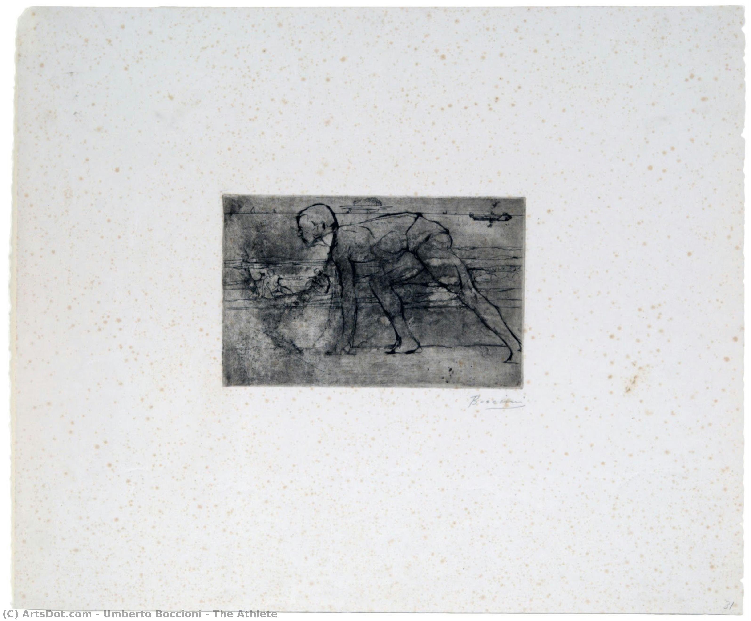 The Athlete — Umberto Boccioni