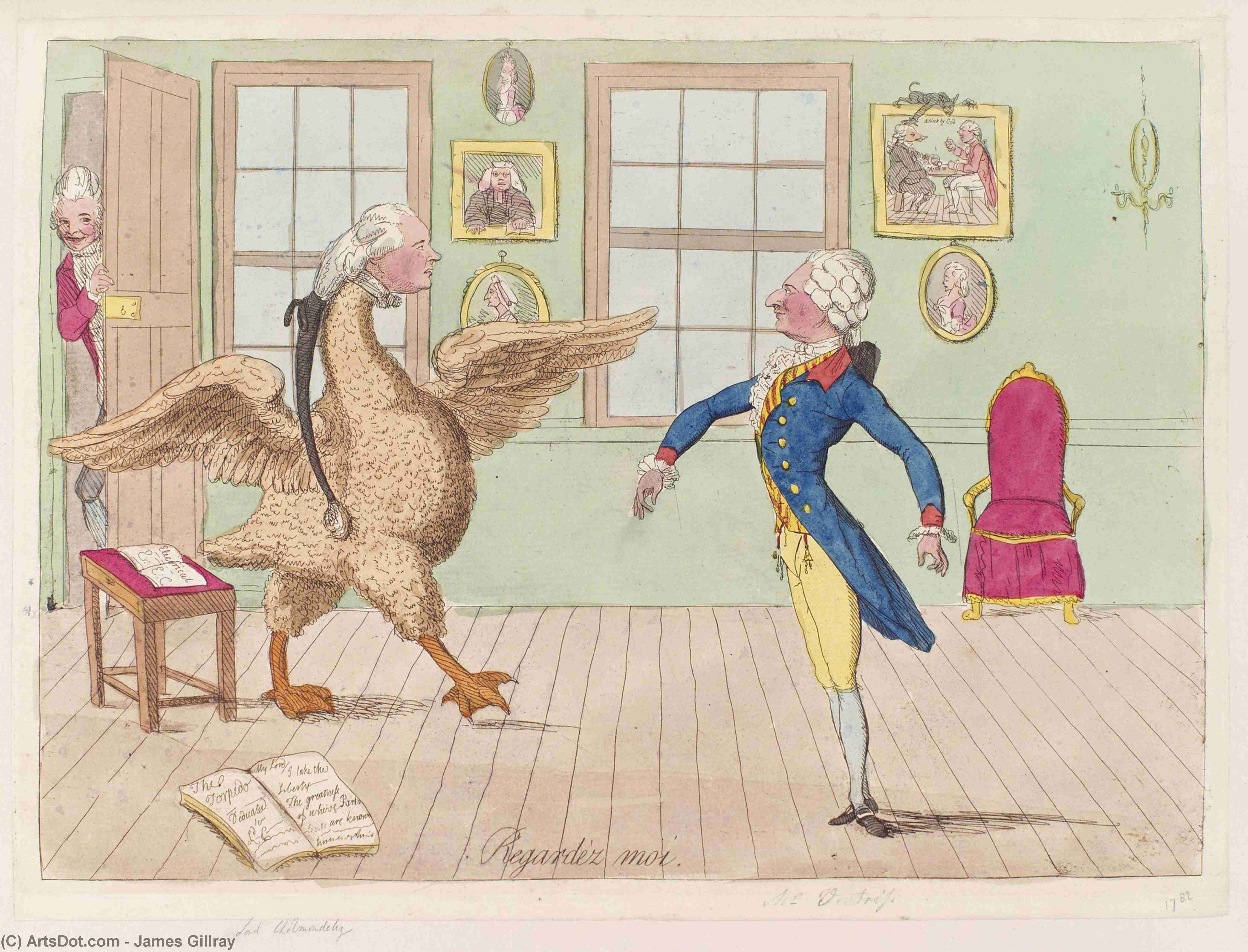 Look At Me — James Gillray