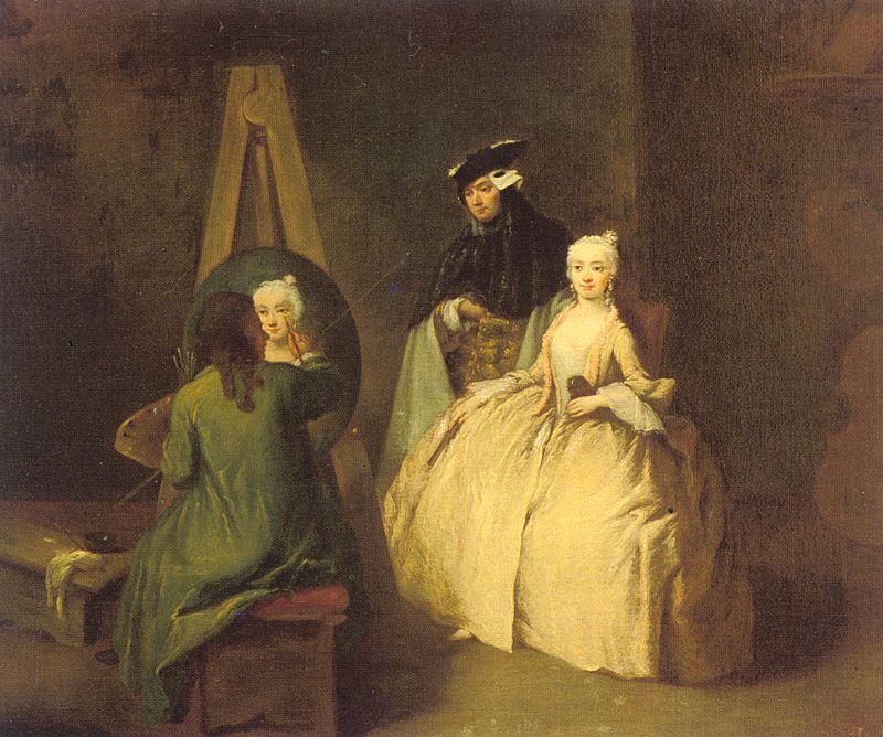 The Painter In His Studio — Pietro Longhi