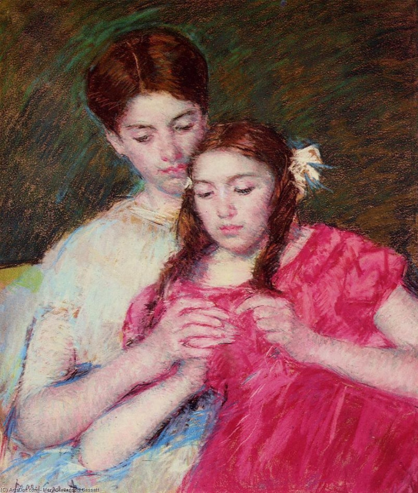 The Chrochet Lesson — Mary Stevenson Cassatt