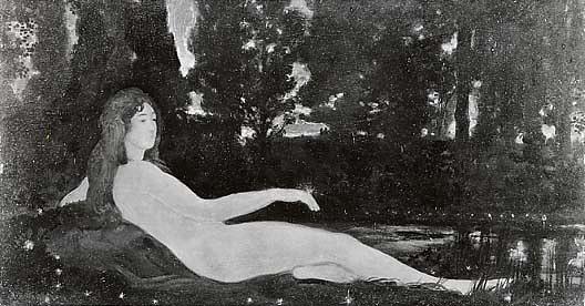 Semele The Firefly, (painting) — Arthur B. Davies