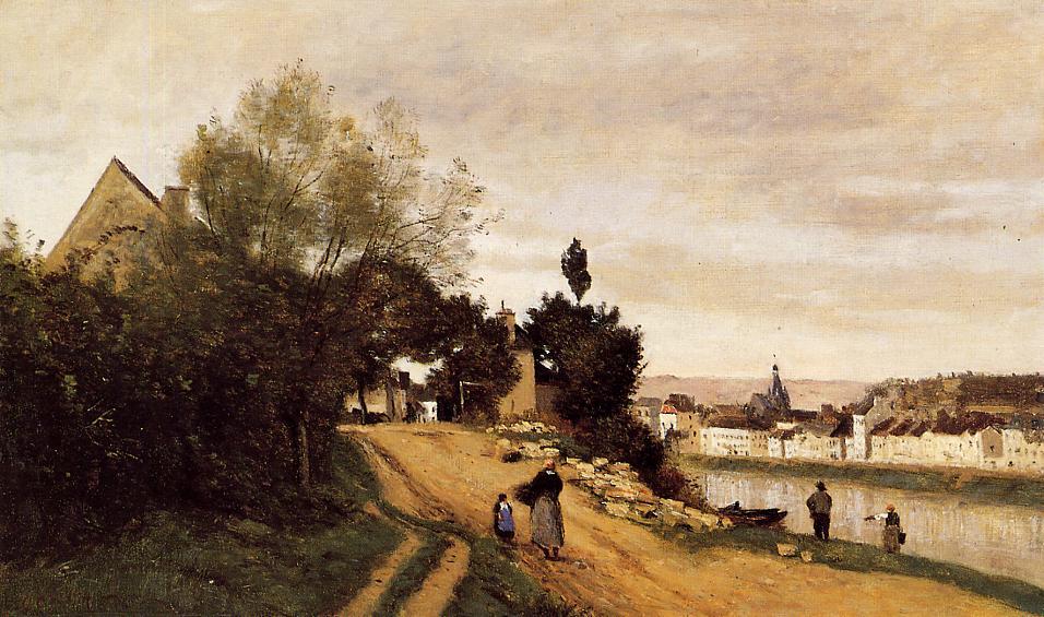 Chateau Thierry — Jean-baptiste-camille Corot