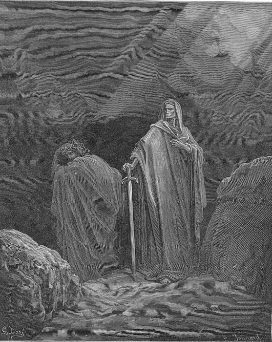 This Said, They Both Betook Them Several Ways — Paul Gustave Doré