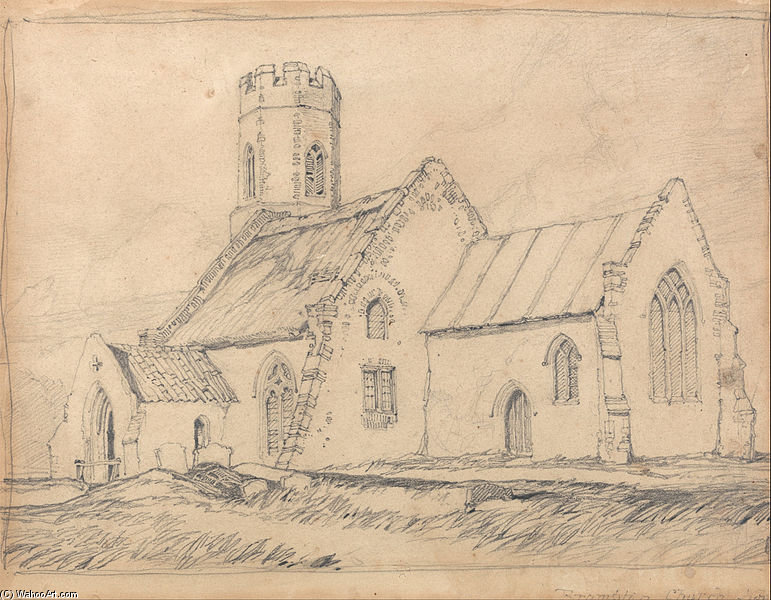 Brampton Church, Norfolk, From The South-east — John Sell Cotman