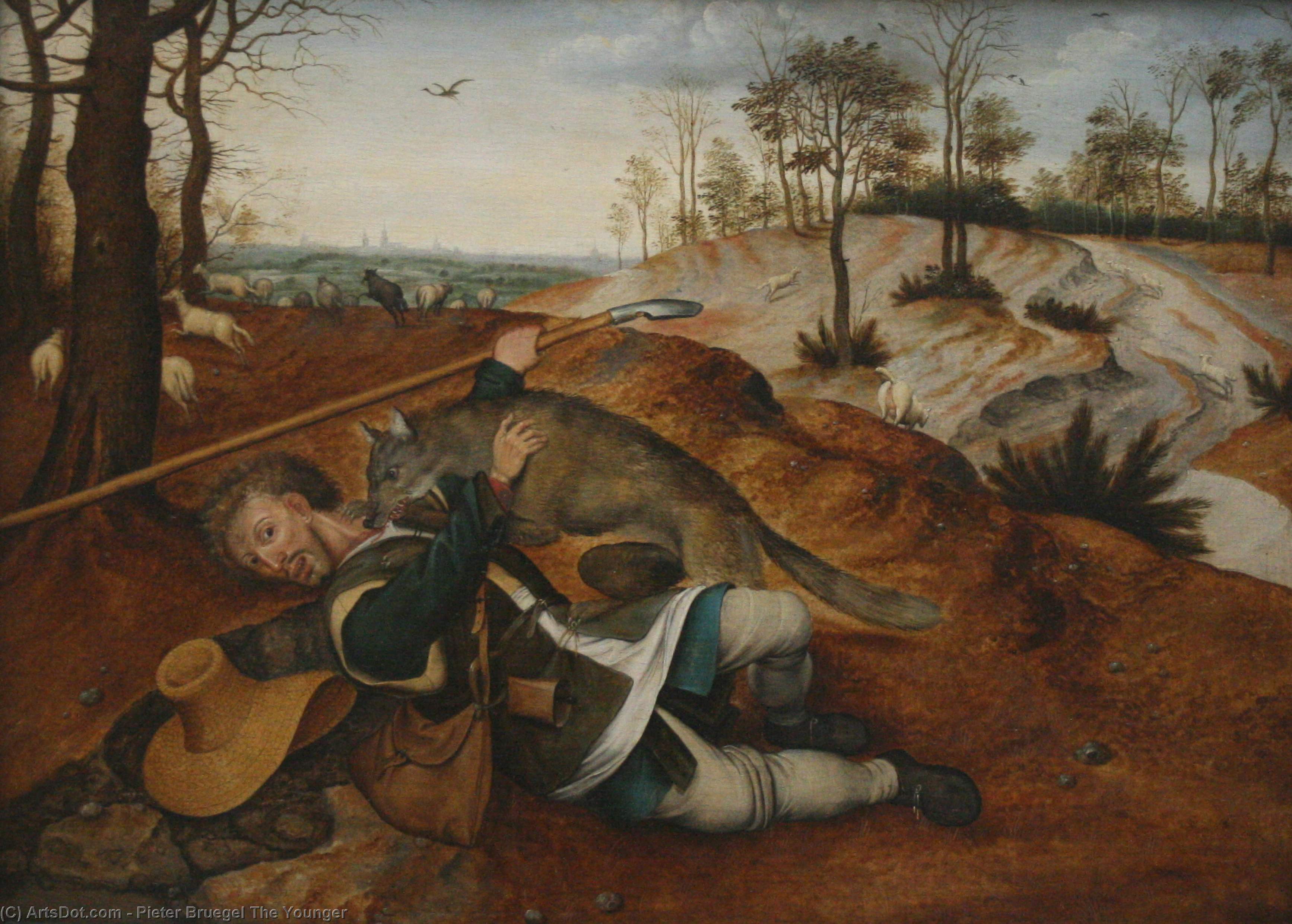The Good Shepherd — Pieter Bruegel The Younger