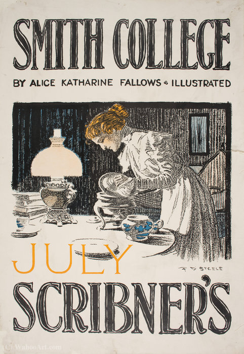 'july Scribner's', (44 X 30 Cm) (1903) — Frederic Dorr Steele