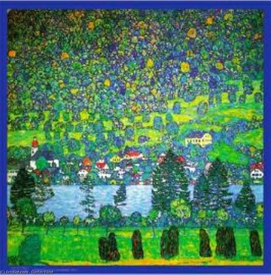 Unterach Sulattersee — Gustav Klimt