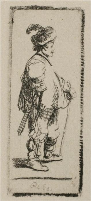 The Little Polander — Rembrandt Van Rijn