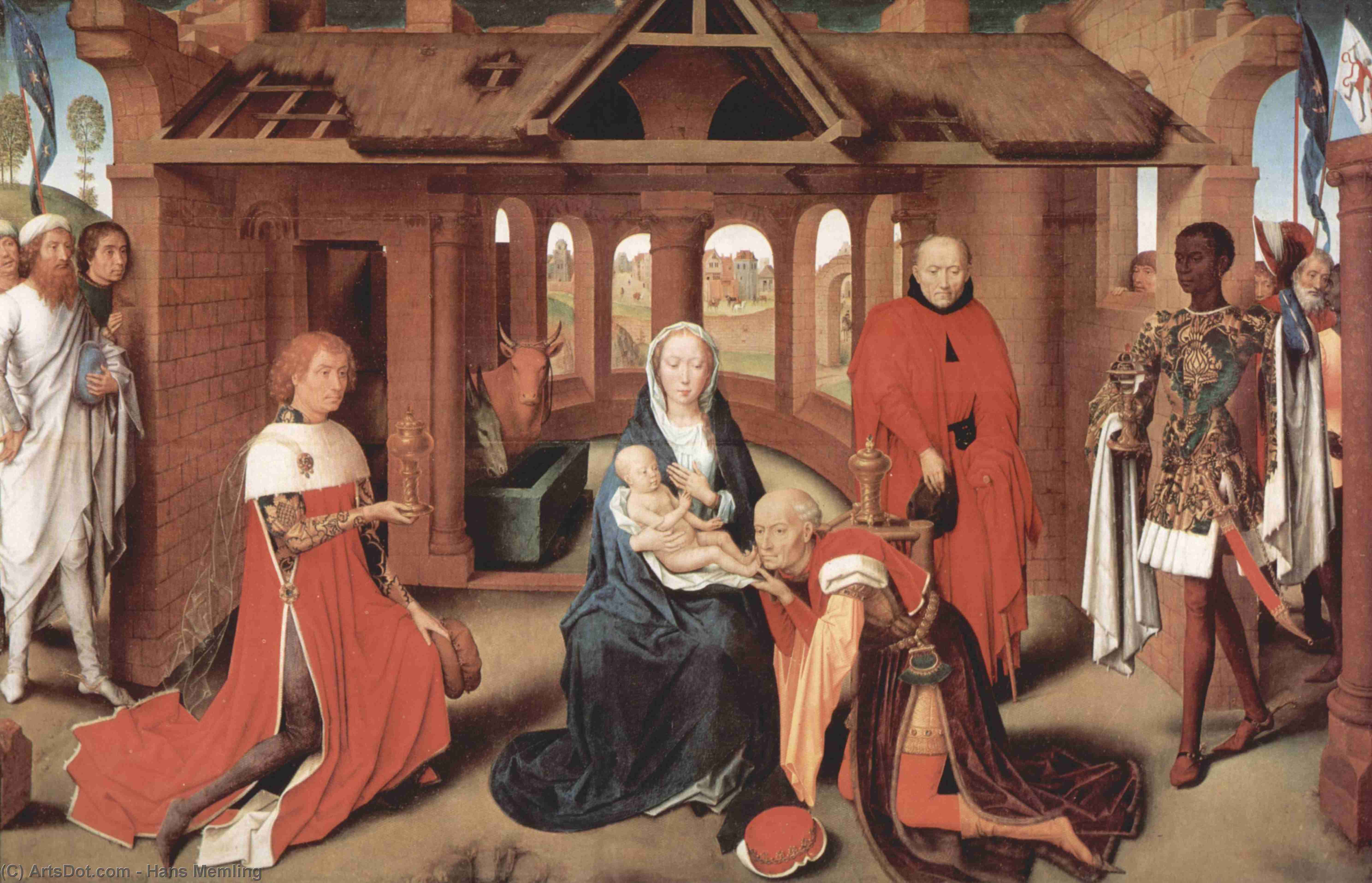 Adoration Of The Magi — Memling, Hans