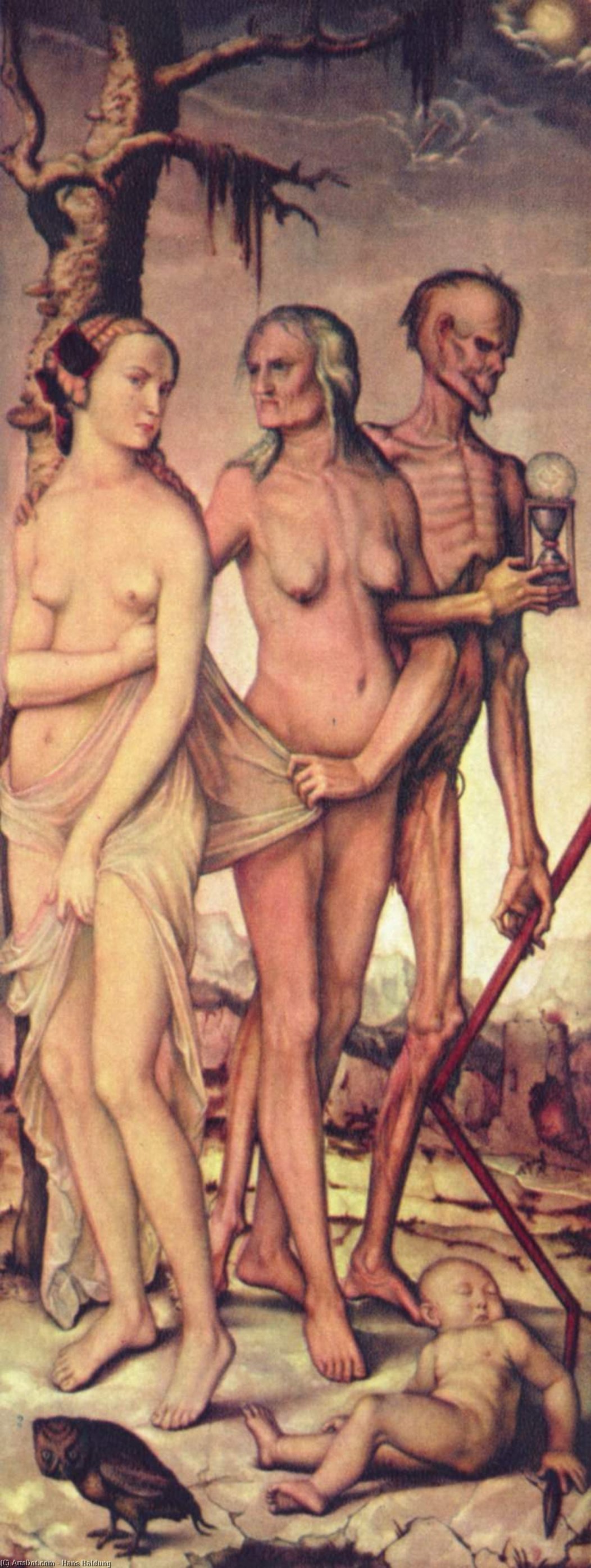 The Three Ages Of Man And Death — Hans Baldung