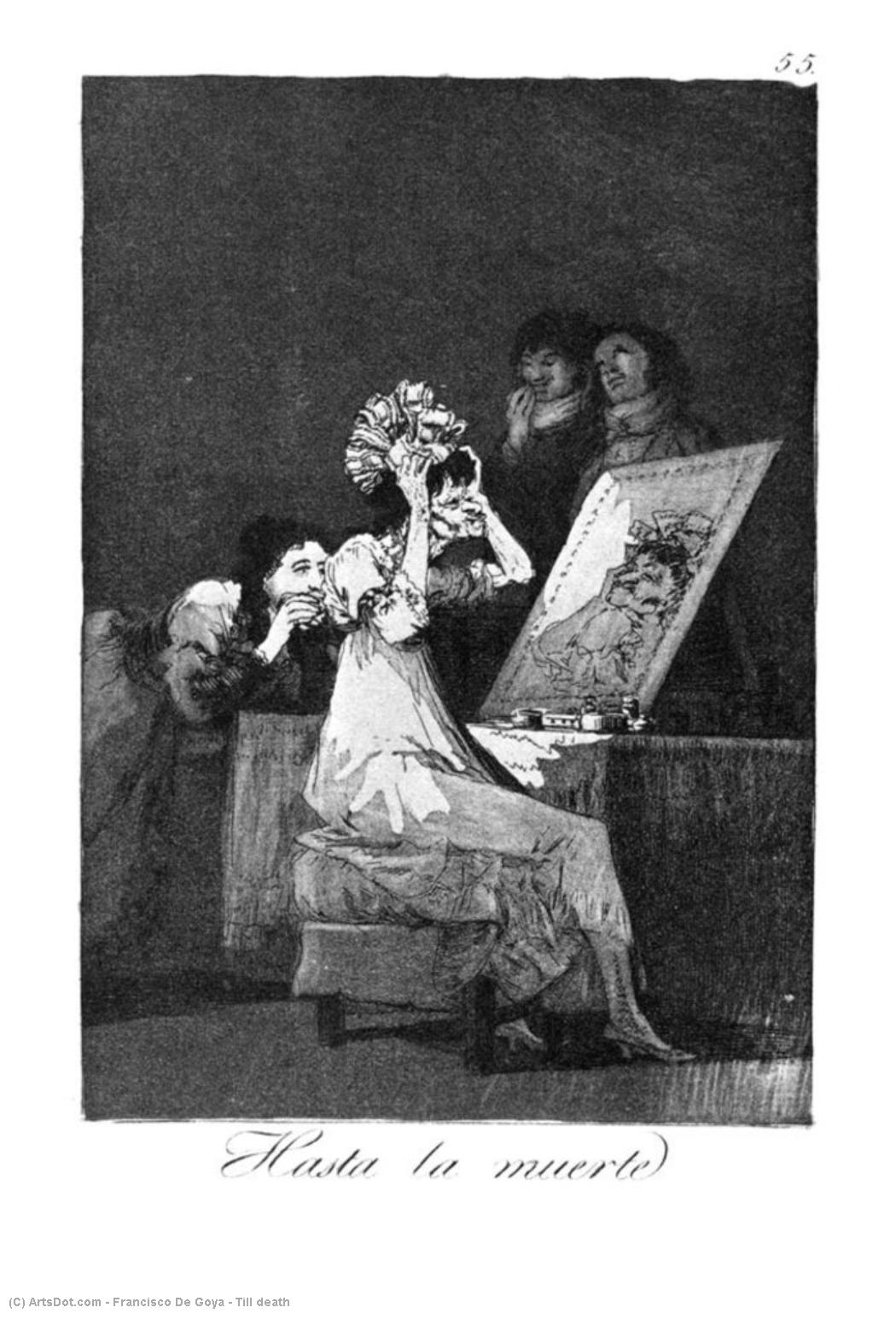 Till Death — Francisco José De Goya Y Lucientes