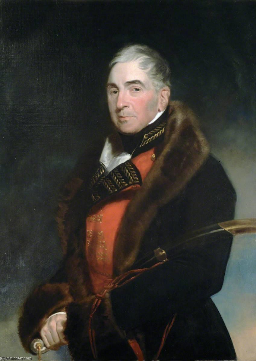 Lieutenant General (later General) Thomas Graham (1748–1843), Baron Lynedoch, Wearing A Fur Lined Coat Over General Officer’s Uniform — Sir Thomas Lawrence